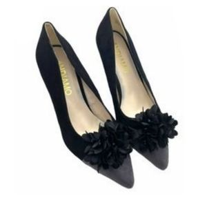 Andiamo Black and Gray Pumps